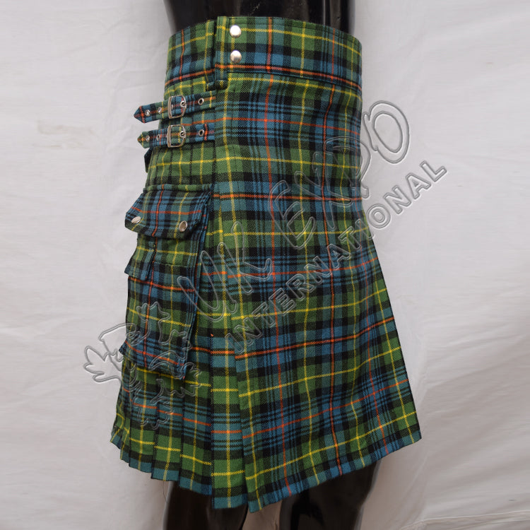 Flower of Scotland Tartan Utility Kilt