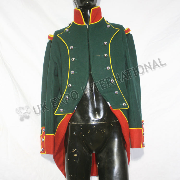 Dark Green French Military Coat