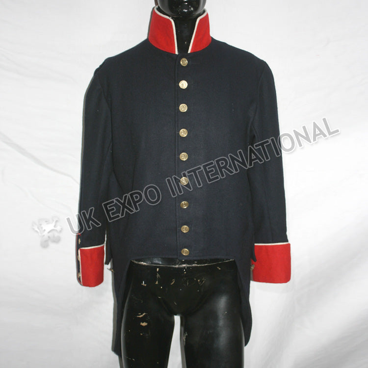 French Dark Blue Military Coat
