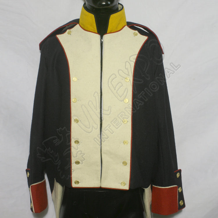 French Habit 1808 Black Military Coat
