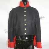 French Habit Dark Blue Wool Coat