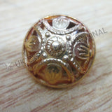 French King Gold Buttons