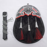 Flower Cantle Horse Hair Tassel Full Dress Sporran