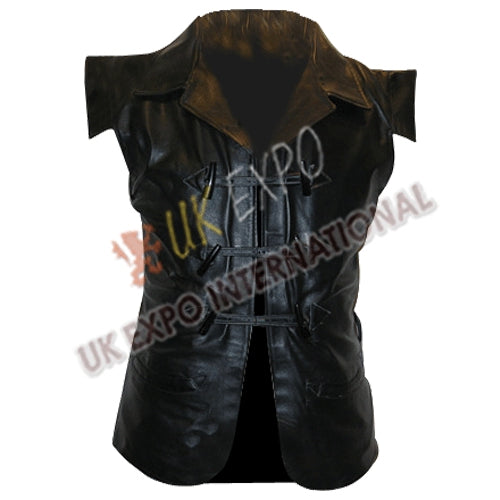Authentic Leather Jacobite Clansman Vest