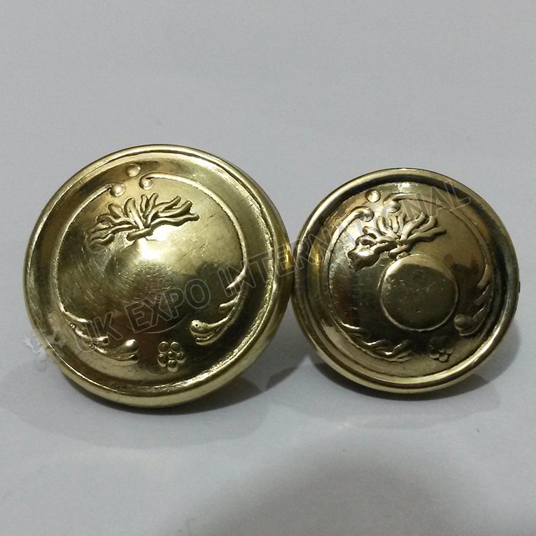 Grenade Brass Buttons