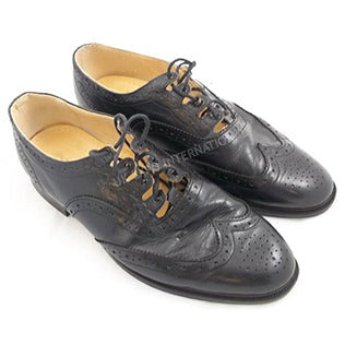 Hybrid Black Ghillie Brogue Shoes