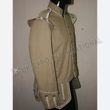 Khaki Doublet Silver Braid With Thistle Buttons