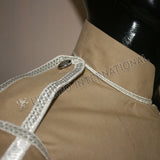 Khaki Doublet Silver Braid With Thistle Buttons