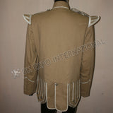 Khaki Doublet Silver Braid With Thistle Buttons