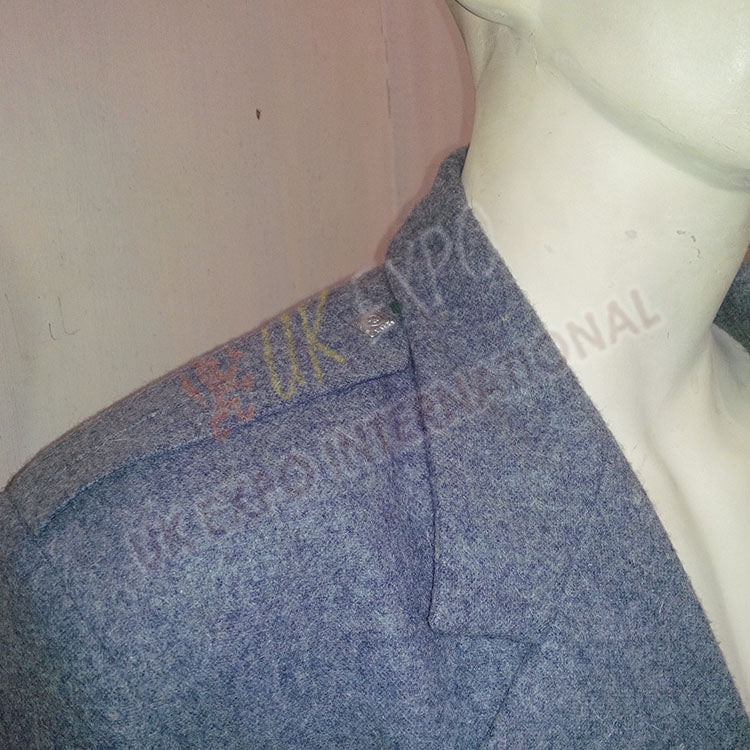 Gray Wool Argyle Jacket