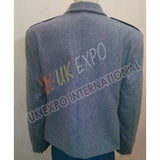Gray Wool Argyle Jacket