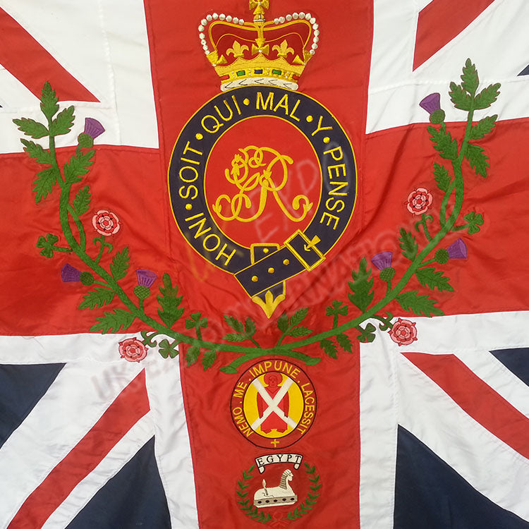 92nd Regiment of Foot Gordon Highlanders Regimental Flag