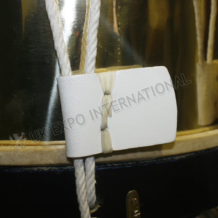 Brass Polish Dark Brown Rim Drum