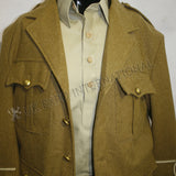 Police Officer Khaki Tunic Coat