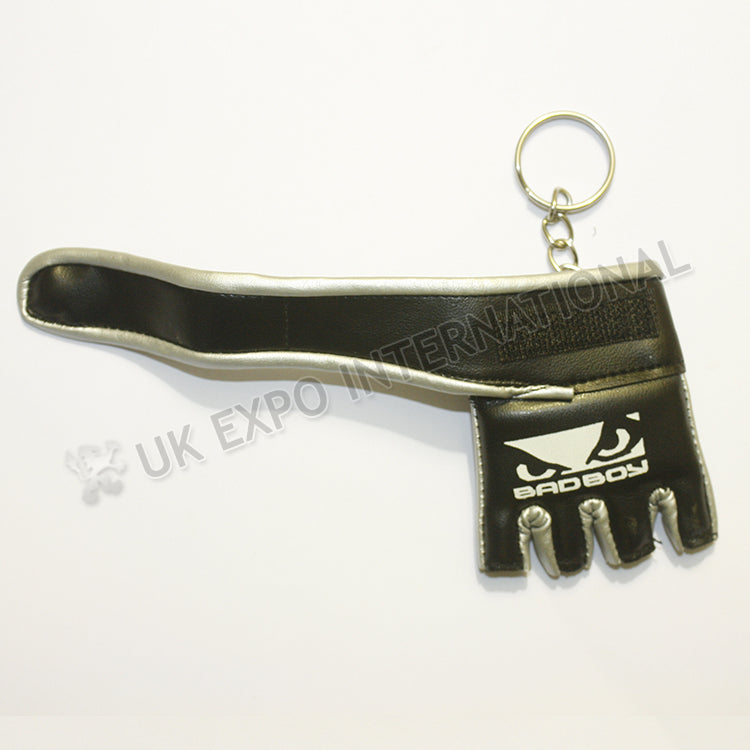 Black Silver Glove Key Chain