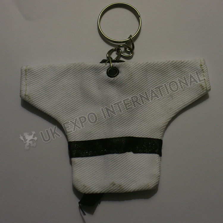 White Color Karate Suit Key Chain