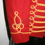 Men’s Red Wine Hussar Jacket