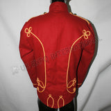 Men’s Red Wine Hussar Jacket