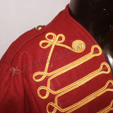 Women’s Red Wine Hussar Jacket