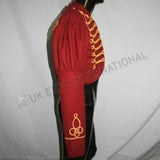 Women’s Red Wine Hussar Jacket