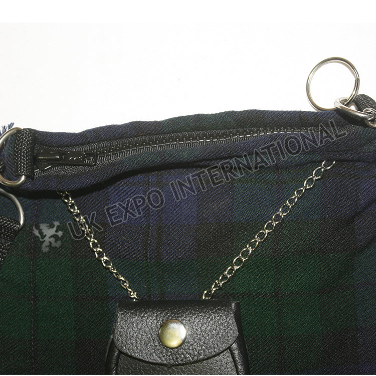 Black Watch Tartan Kilt Bag