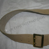 Black Cartridge Box Natural Leather Belt Attached Military Ammo Pouch