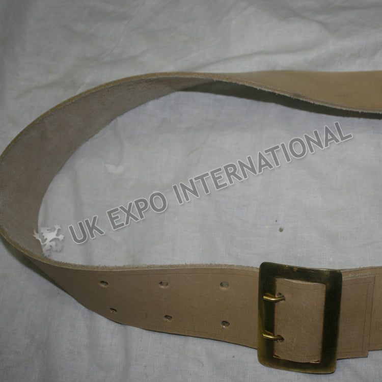 Black Cartridge Box Natural Leather Belt Attached Military Ammo Pouch