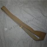 Natural Leather Cross Belt Bayonet Holder Military Shoulder Belt