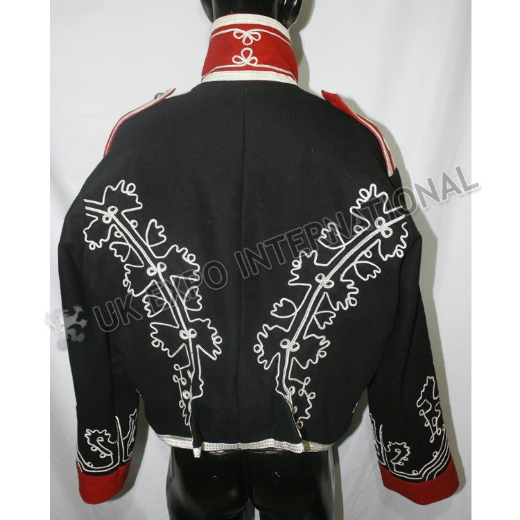 British Vintage Hussar Drummer Black Jacket
