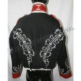 British Vintage Hussar Drummer Black Jacket