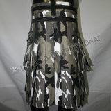 Urban Camouflage Sports Casual Utility Kilt