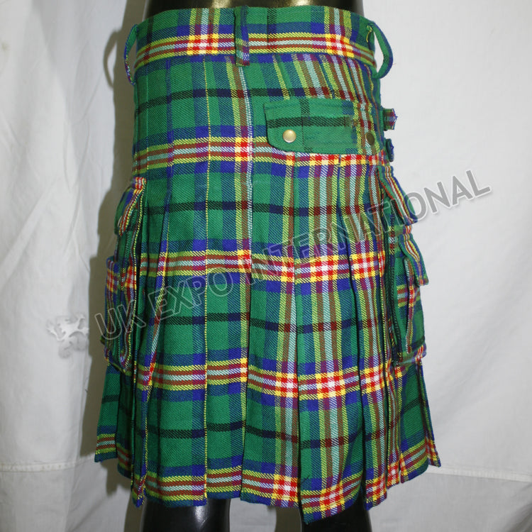 Commonwealth Games Tartan Utility Kilt