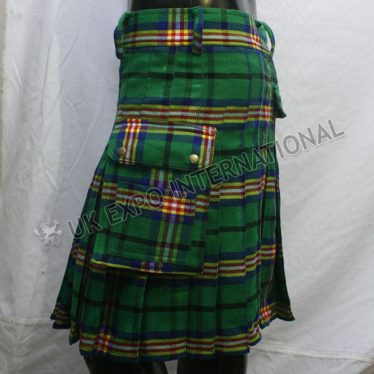 Commonwealth Games Tartan Utility Kilt