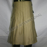 Scottish Modern Khaki Utility Kilt