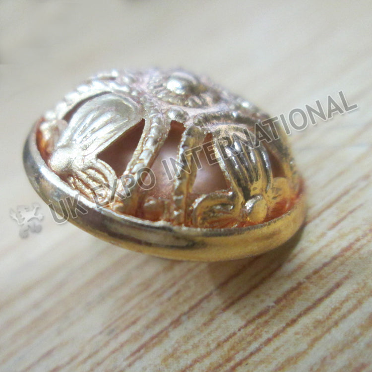 French King Gold Buttons