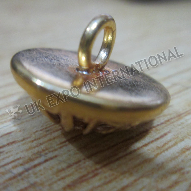 French King Gold Buttons