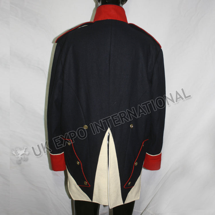 French Habit 1808 Dark Blue Military Coat