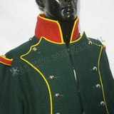 Dark Green French Military Coat
