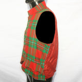 18th Century Check Fabric Vest
