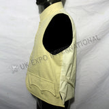 18th Century Cream Color Wool Vest