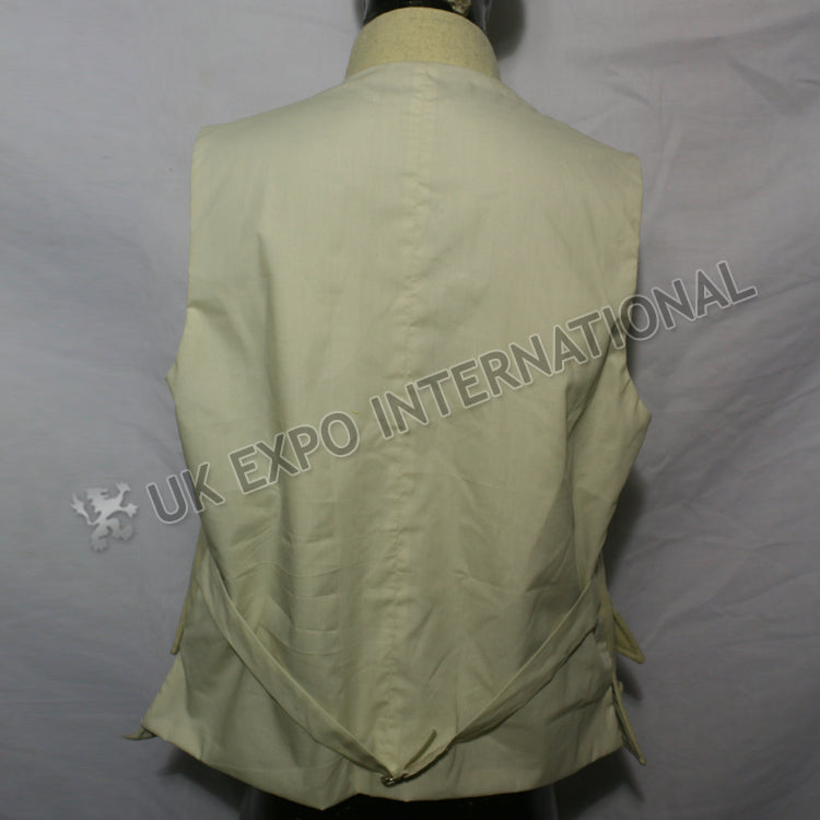 18th Century Cream Color Wool Vest
