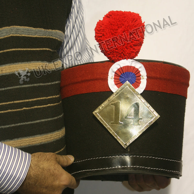 Shako Red Stripe Hat