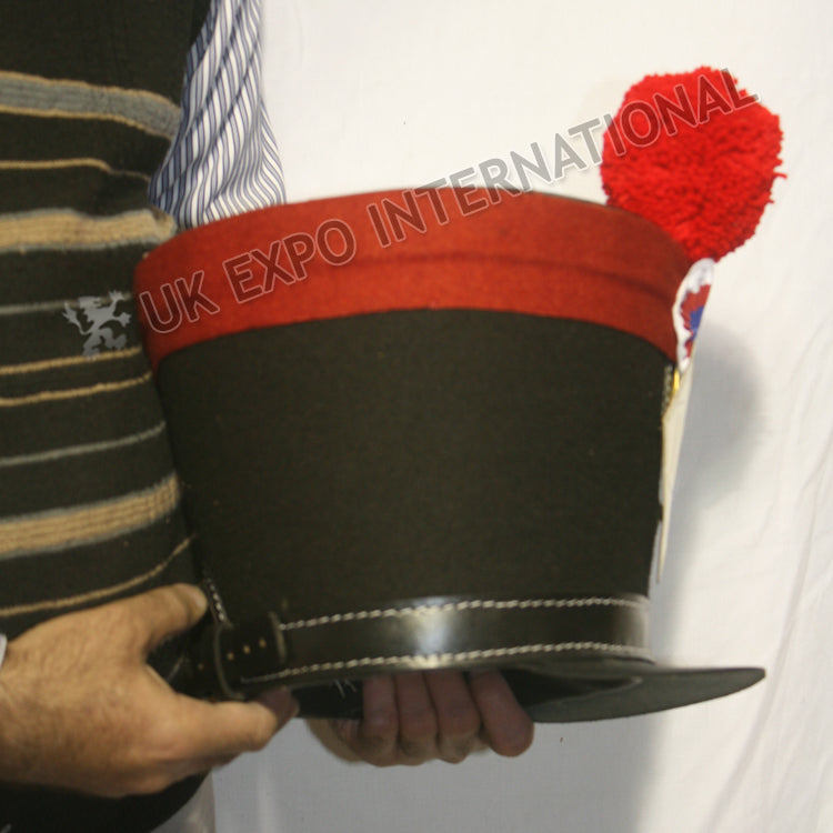 Shako Red Stripe Hat