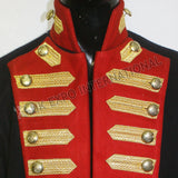 Black Military Officer Ceremonial Uniform