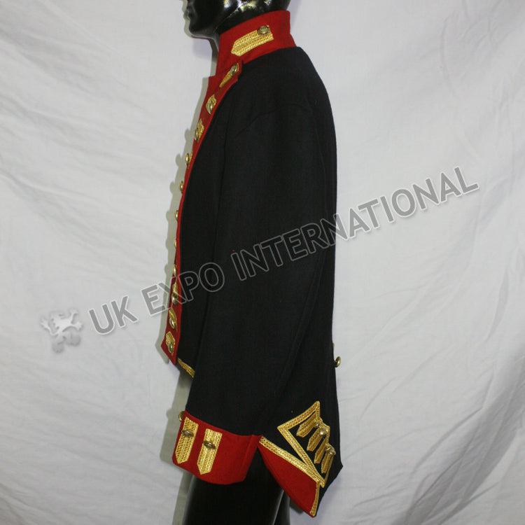 Black Military Officer Ceremonial Uniform