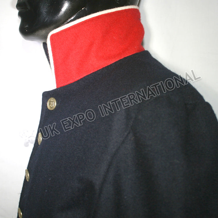 French Dark Blue Military Coat