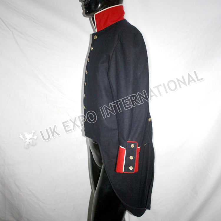 French Dark Blue Military Coat