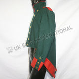 Dark Green French Regiment Coat