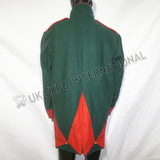 Dark Green French Regiment Coat