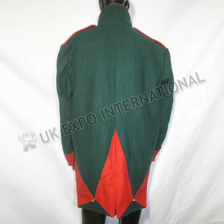 Dark Green French Regiment Coat